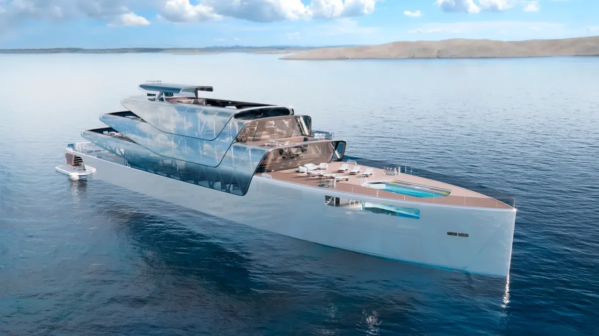 WORLD'S FIRST 3D-PRINTED SUPERYACHT IS INVINCIBLE